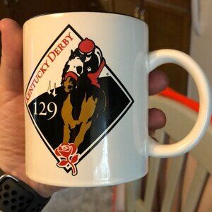 Kentucky derby coffee mug